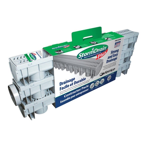 Fernco Fernco FSDP-GP3G Storm Drain Plus - Pack of 3 FSDP-GP3G - main